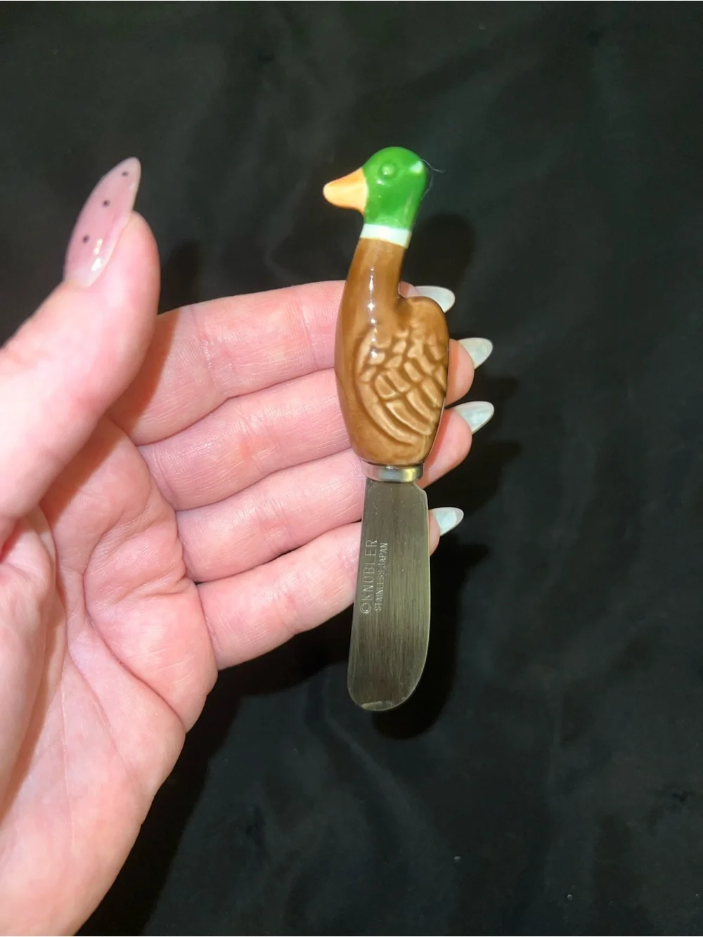 Vintage Duck Cheese Knife